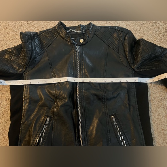 Express Women’s Faux Leather Moto Jacket - Picture 14 of 16